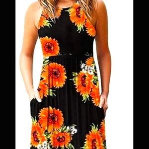 Himone Sunflower Dress
